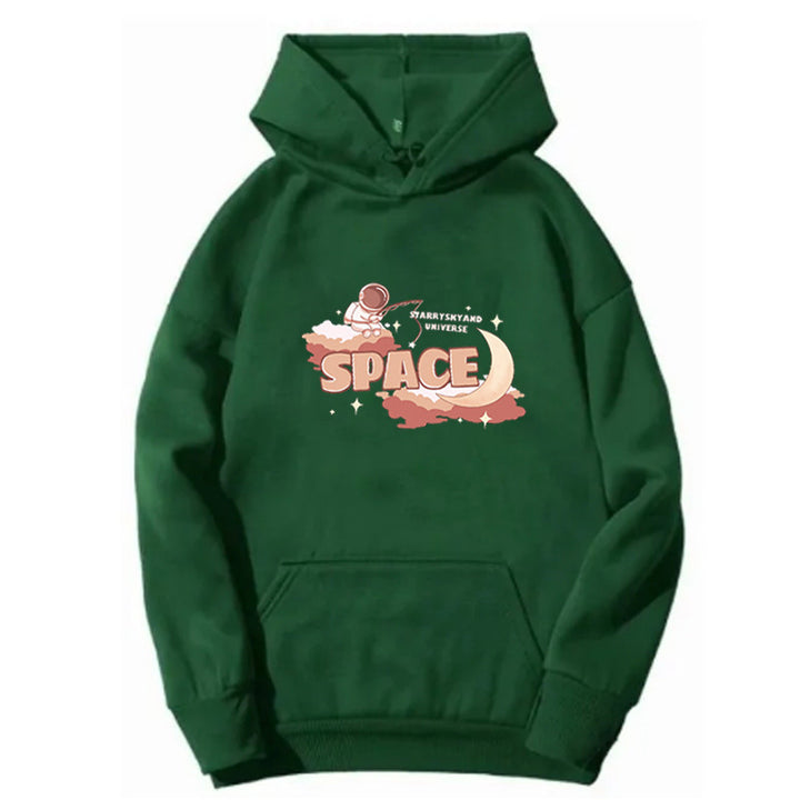 Women’s hoodie with creative space design Chic & Stil