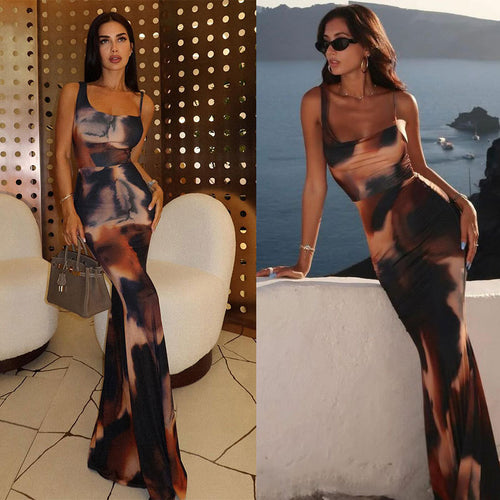 Chic and Stylish Women's Fitted Maxi Dress