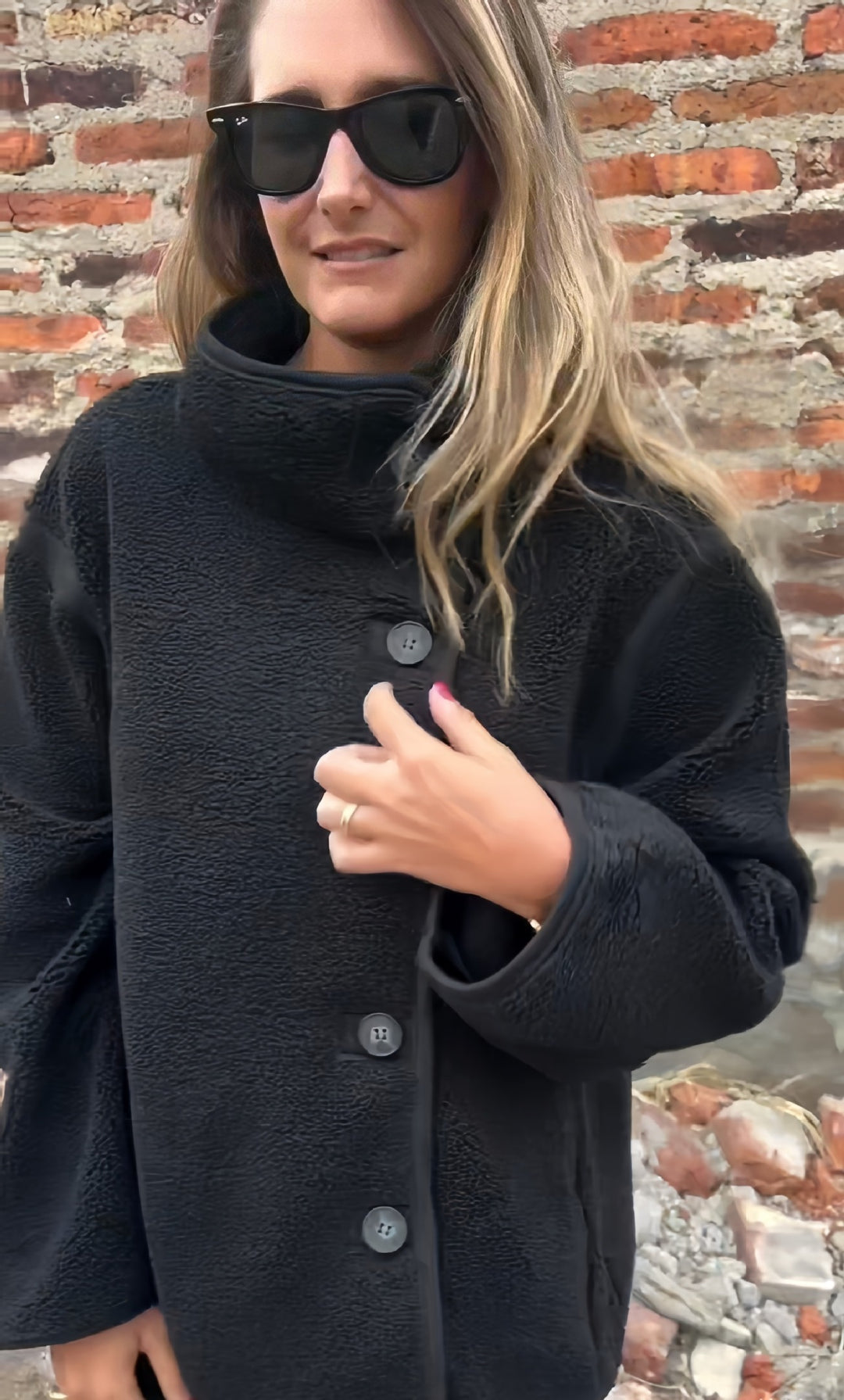 Ladies casual fleece jacket Lune London