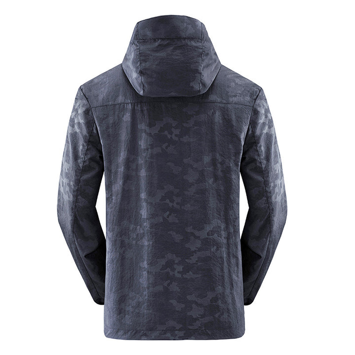 Waterproof camouflage jacket for men with adjustable hood Amarae