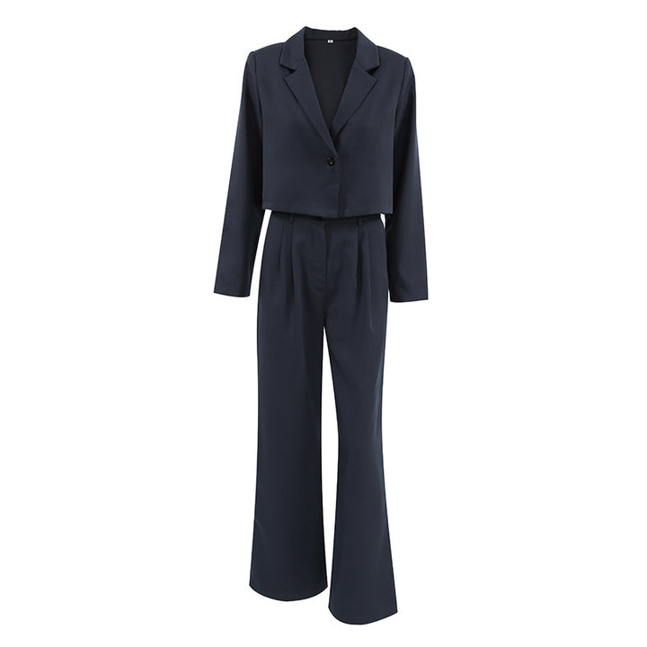 Elegant blazer set for women with wide pants Lune London