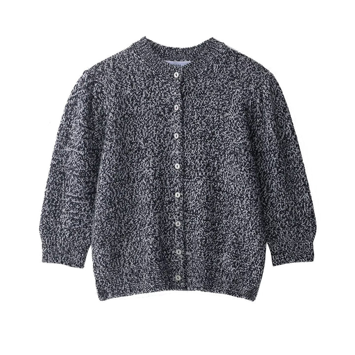 Veste élégante pour femmes en tricot avec patte de boutonnage Lune London