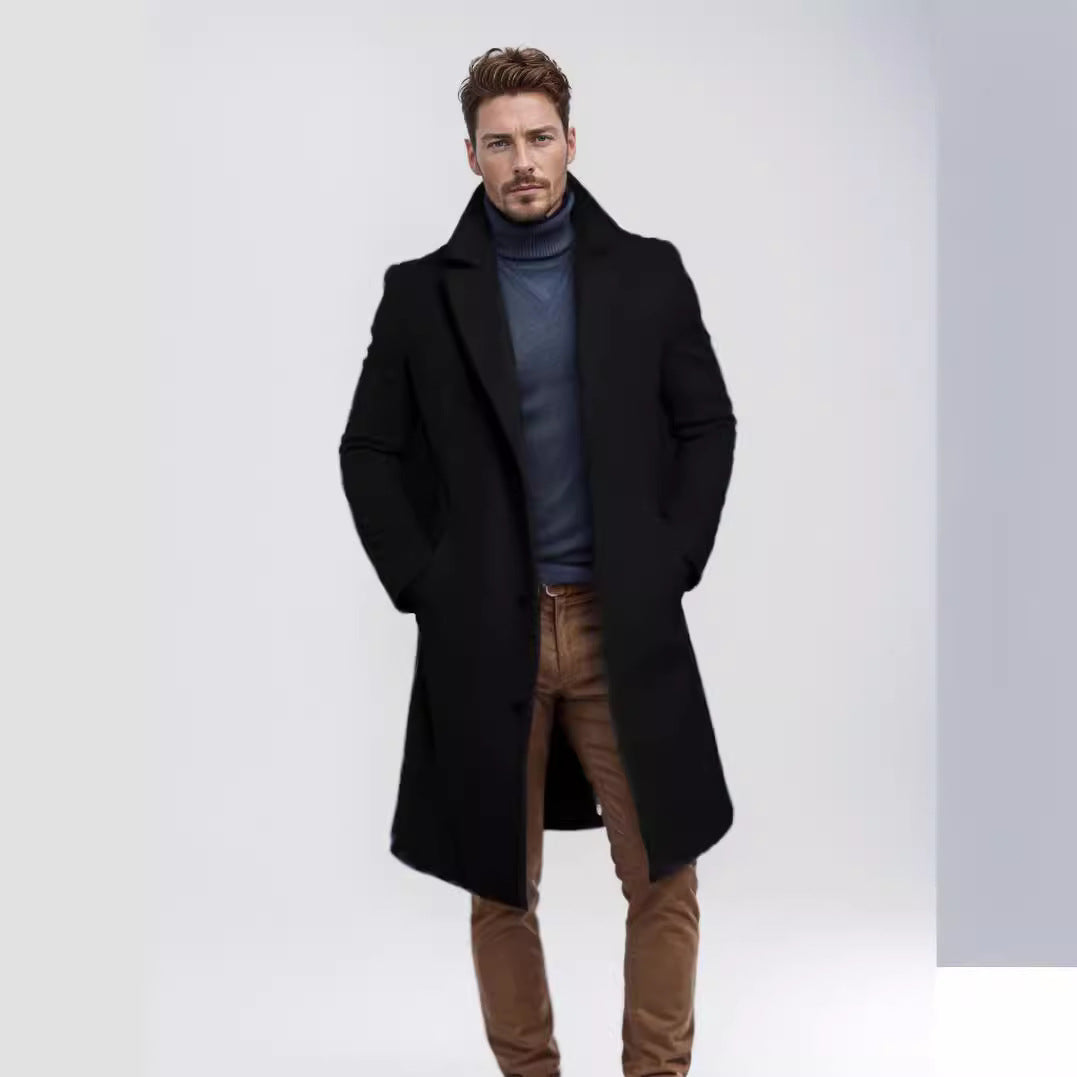 Elegant wool coat for men Amarae