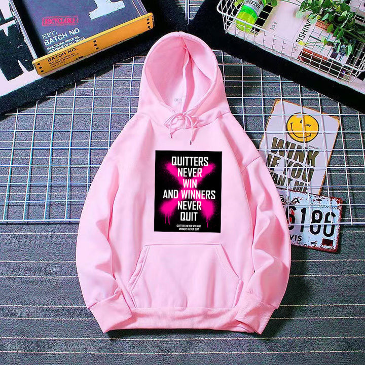 Women's hoodie with inspiring motif Chic & Stil