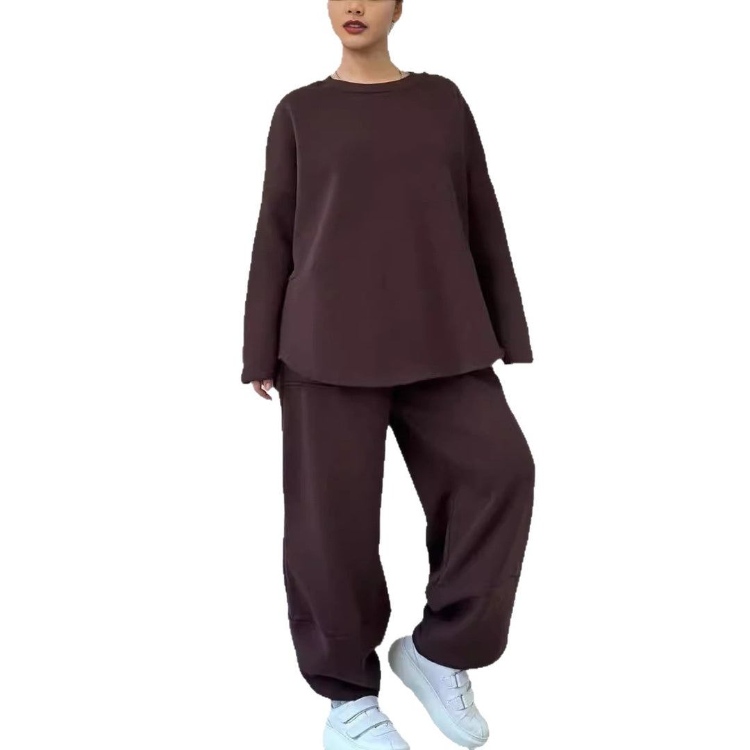 Ladies Cozy Oversized Sweat Set with spacious pockets and a comfortable fit Amarae