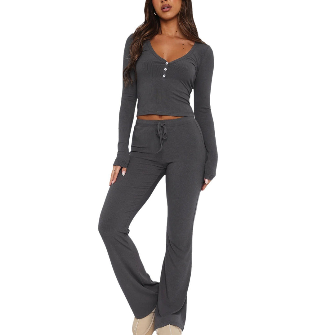 Women casual top and long pants Lune London