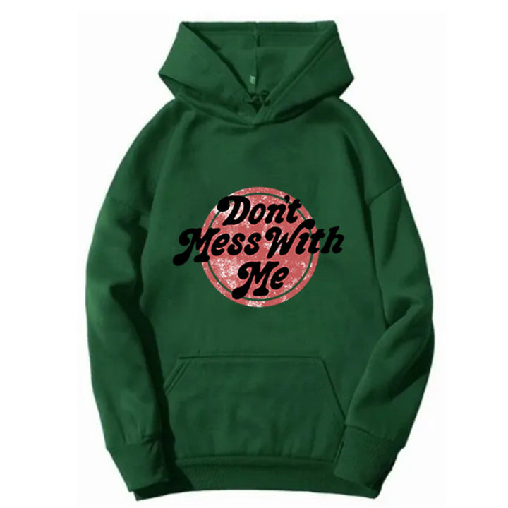 Women's hoodie with creative statement design Chic & Stil