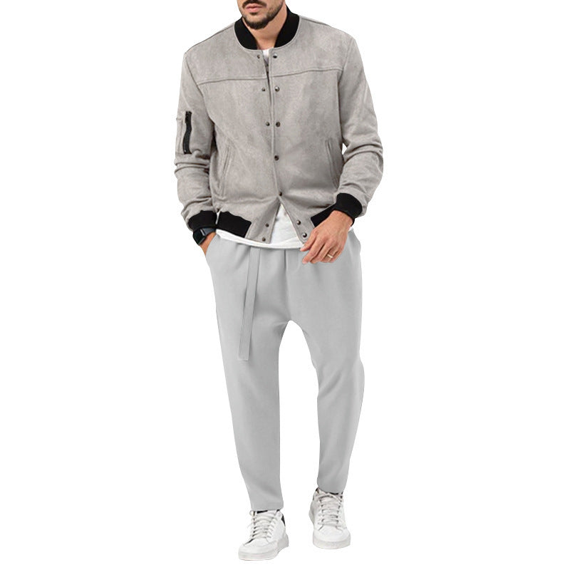Casual bomber jacket for men with practical pockets Lune London
