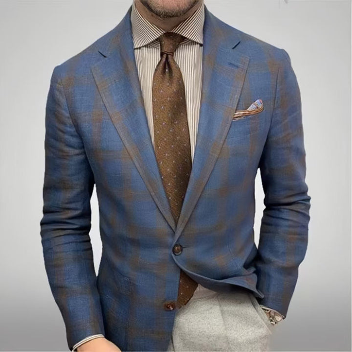 Elegant checked blazer for men Lune London