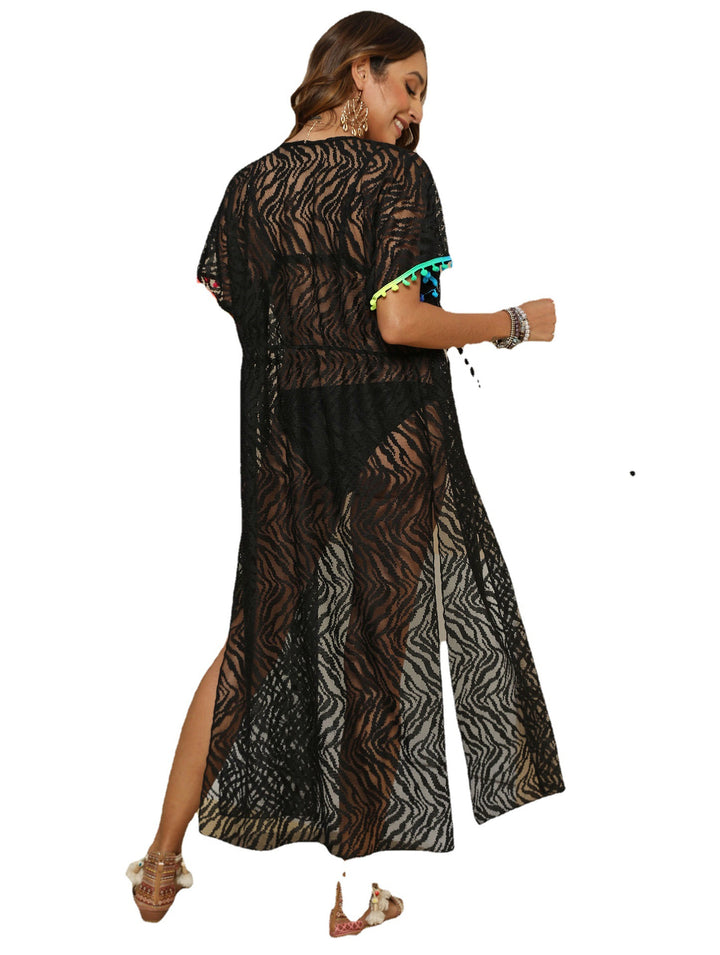 Ladies Lightweight Sheer Beach Dress Lune London
