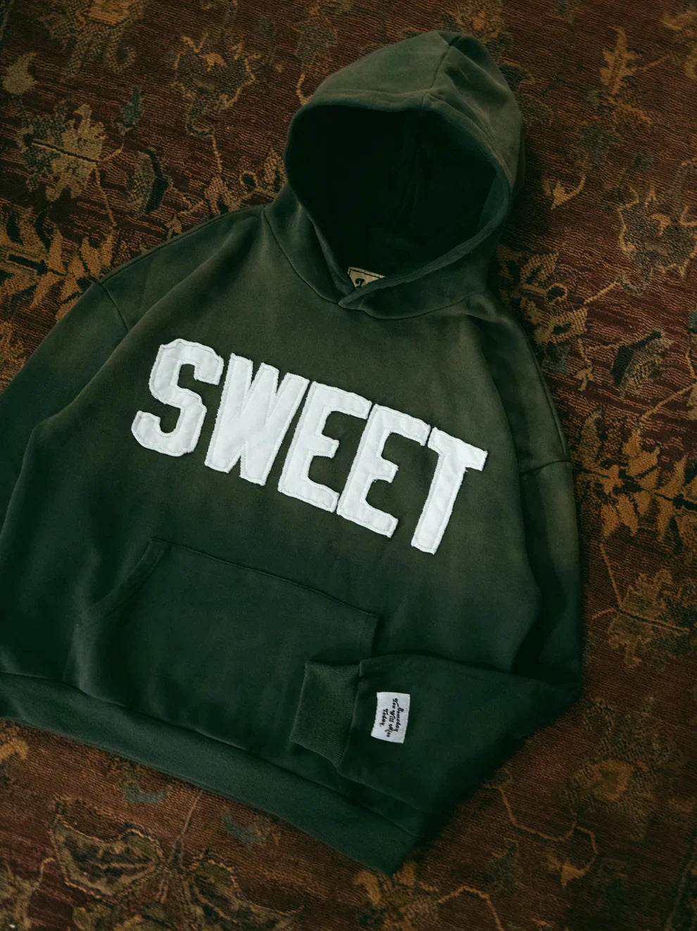 Sweat à capuche pour femmes avec lettrage créatif et doublure intérieure douce Chic & Stil