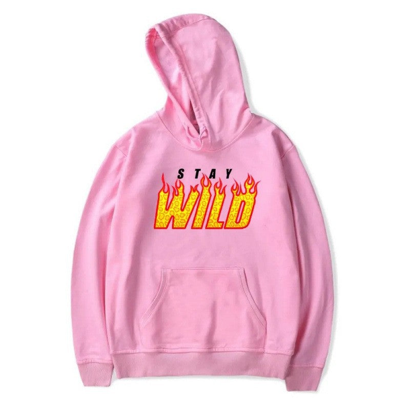 Women's hoodie with eye-catching graphic print and casual fit Chic & Stil