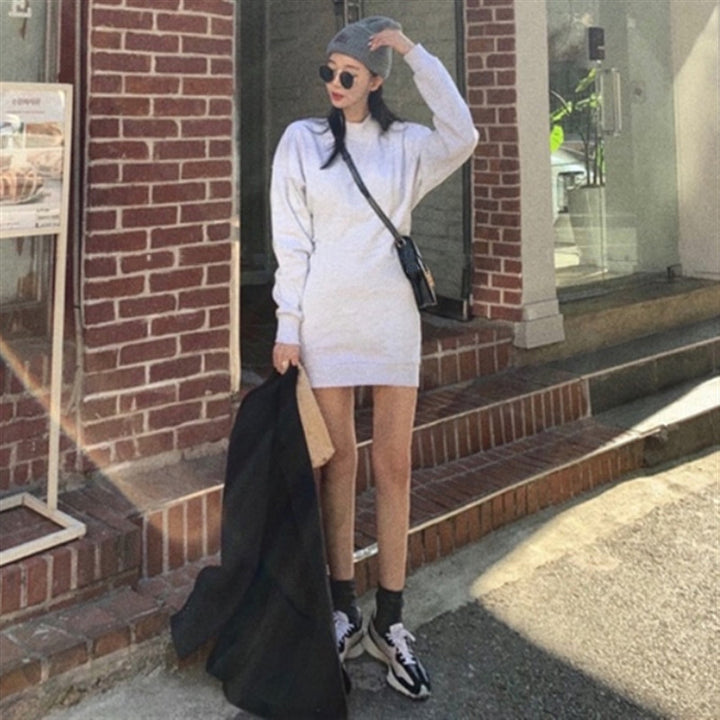 Robe hoodie décontractée pour femmes Chic & Stil