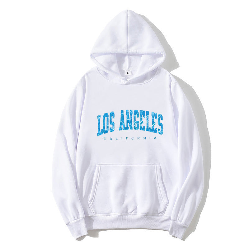 Women's hoodie with striking Los Angeles lettering Chic & Stil