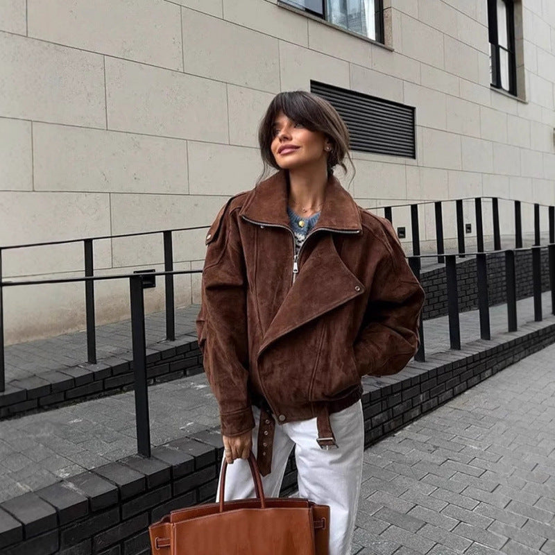 Ladies Oversized Trendy Jacket Lune London