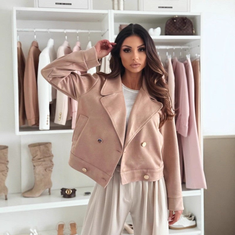 Ladies Chic Style Cropped Jacket