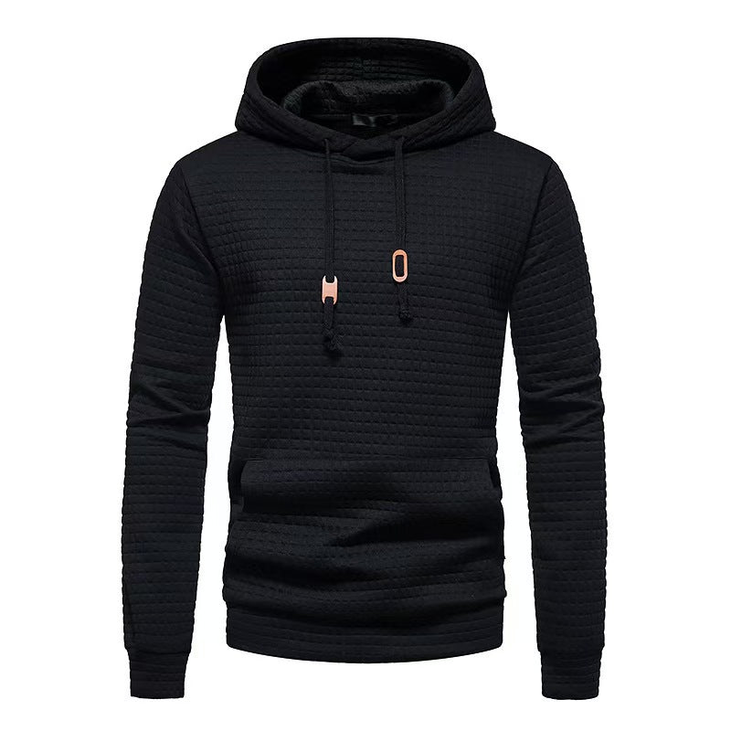 Men's Hoodie with textured design and modern cut Lune London