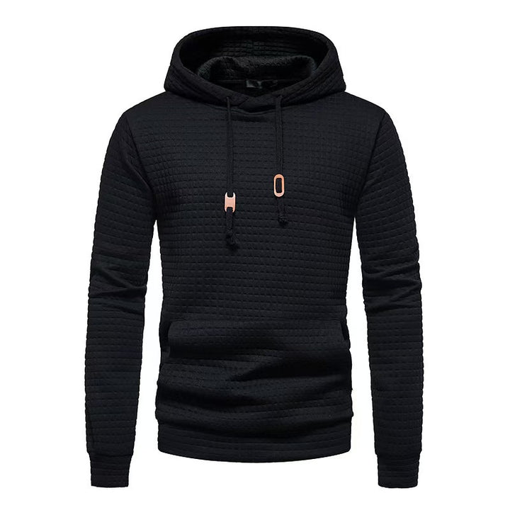 Men's Hoodie with textured design and modern cut Lune London