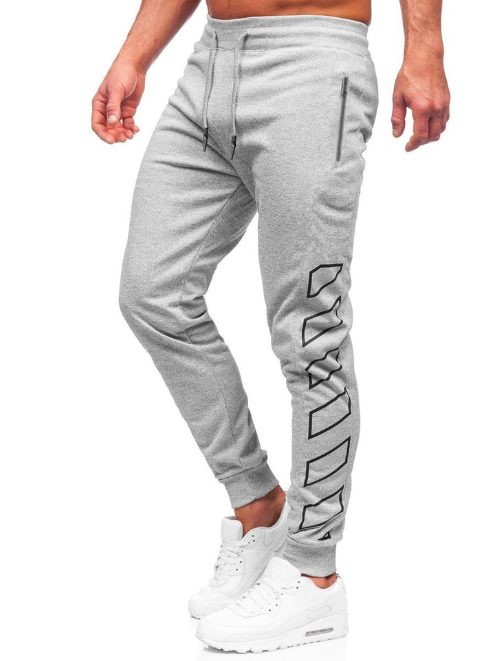 Functional sports pants for men with zippered pockets on the sides and a modern design Lune London