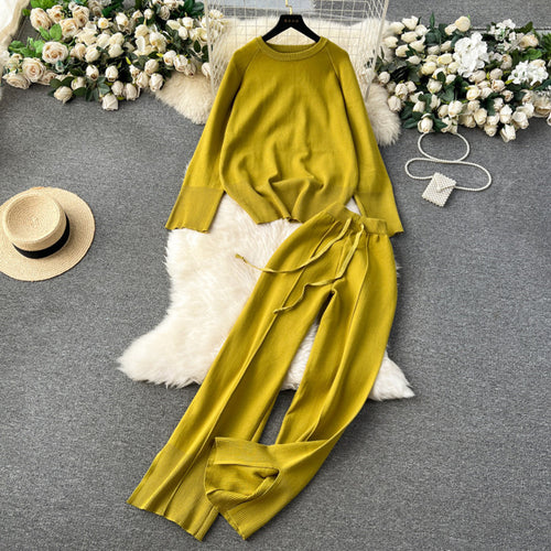 Ladies knitted stylish and cozy jumpsuit Amarae