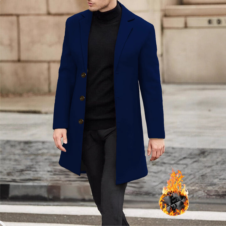 Classic and elegant wool coat for men Lune London