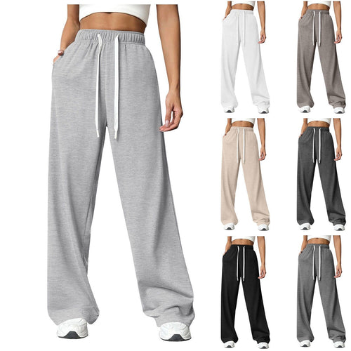 Ladies Comfortable Sport Pants with a Relaxed Fit and Elastic Waist Amarae