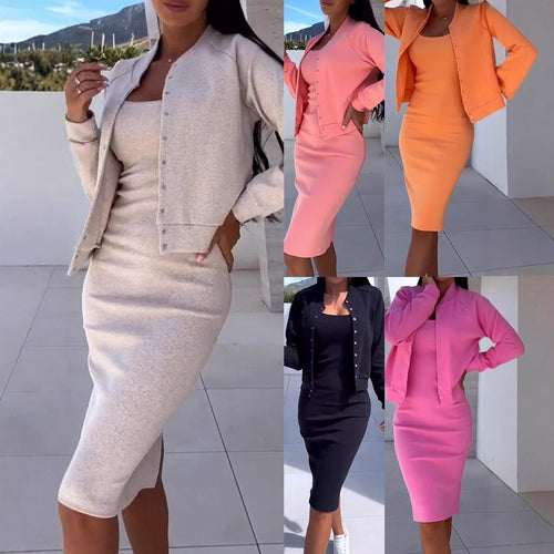 Amarae casual layered dress set for women