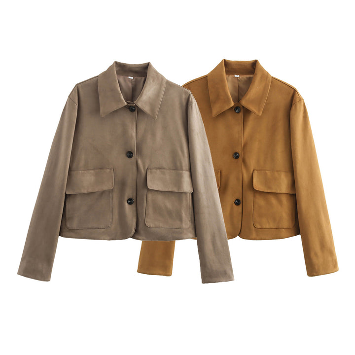 Trendy synthetic jacket for ladies Lune London