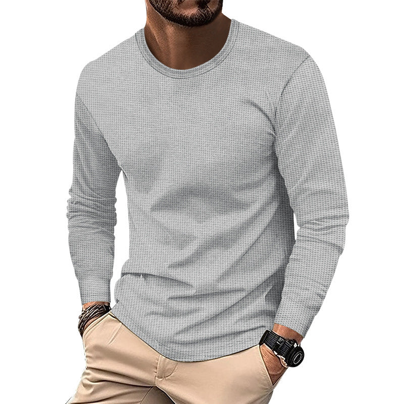 Men's long sleeve shirt with structured design Amarae