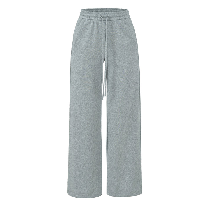 Women's Wide Lounge Pants with High Elastic Waistband and Drawstring Amarae