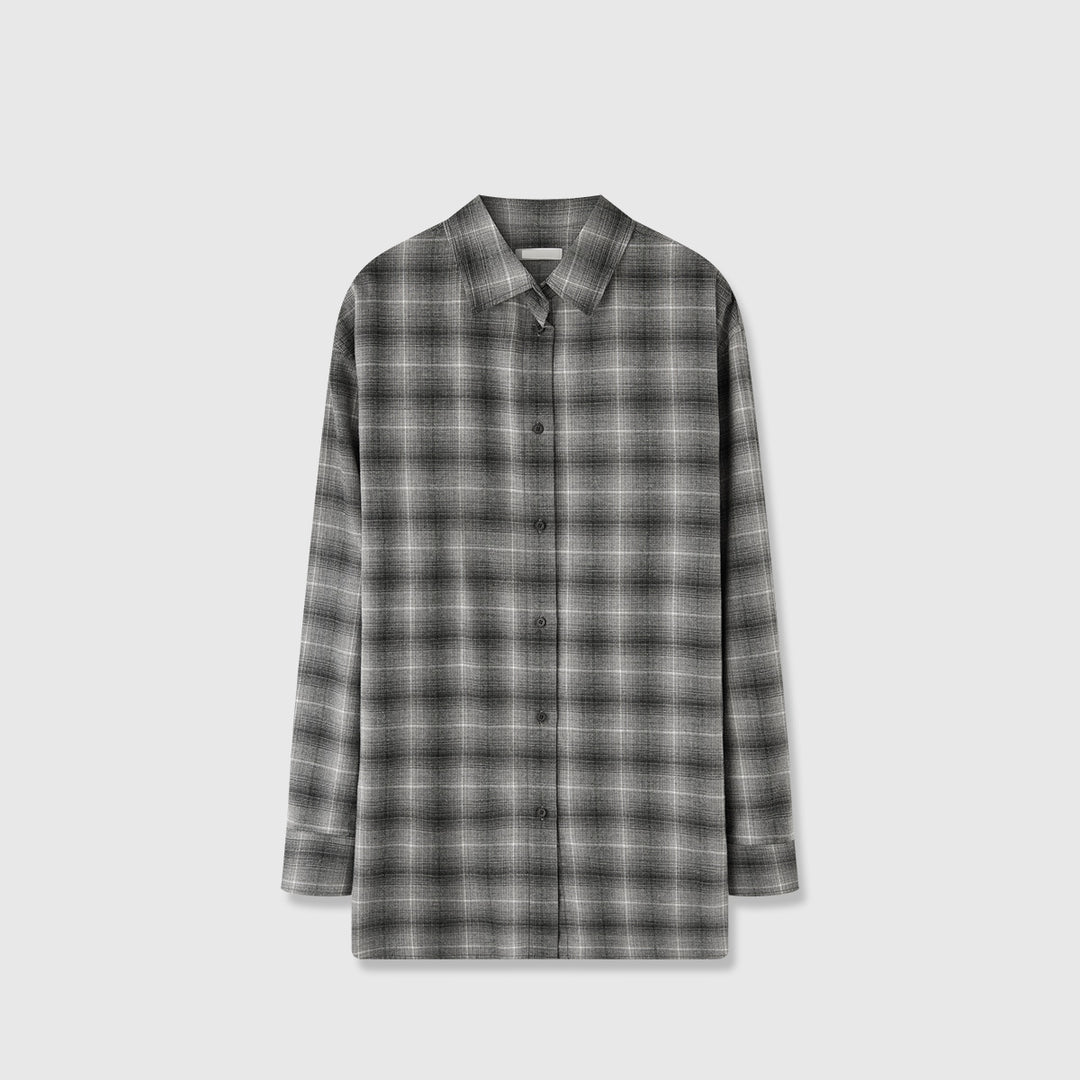 Chemise pour femmes à manches longues en motif vichy moderne Chic & Stil