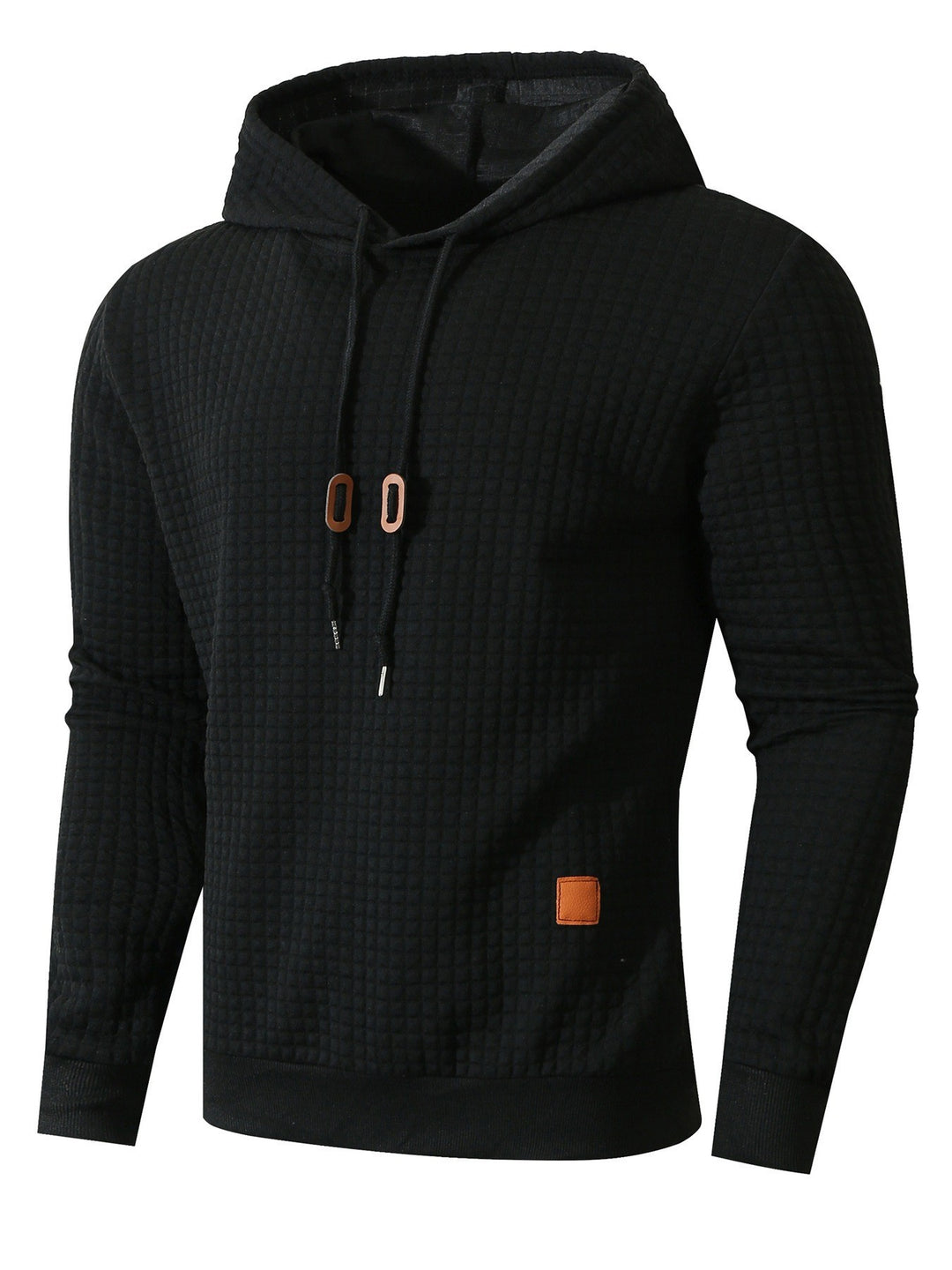 Men's hoodie with textured design Lune London