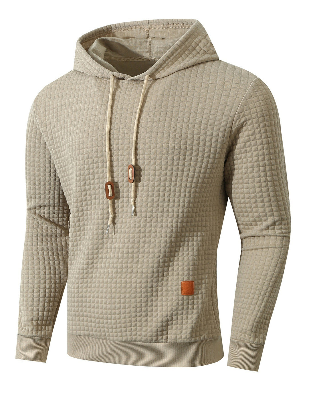 Men's hoodie with textured design Lune London