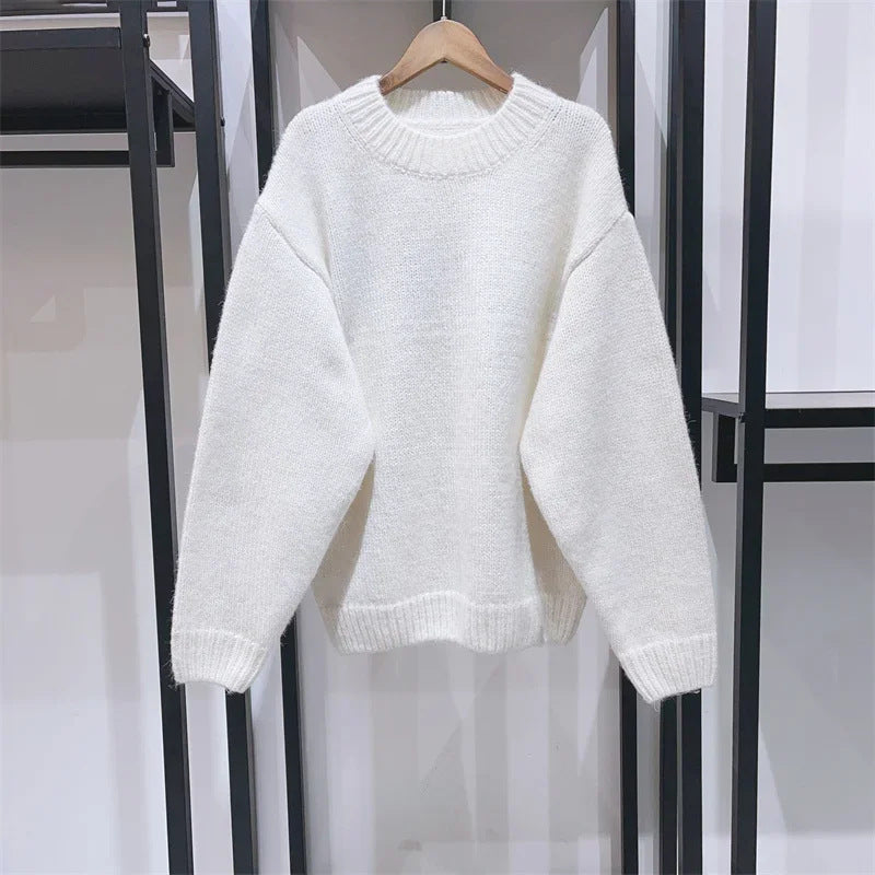 Femmes Pull en Tricot Confortable avec Imprimé Accrocheur Chic & Stil