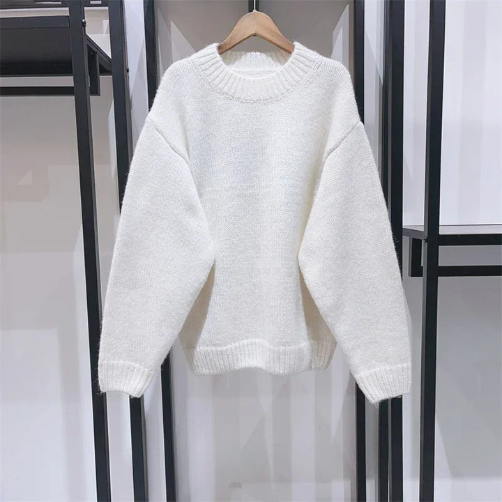 Femmes Pull en Tricot Confortable avec Imprimé Accrocheur Chic & Stil