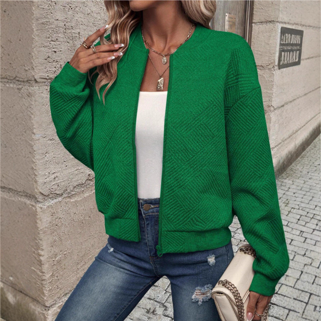 Casual quilted jacket for women with structured design Lune London