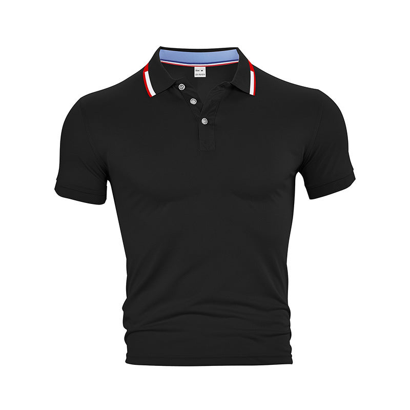 Men's polo shirt with structured collar and breathable technology Lune London