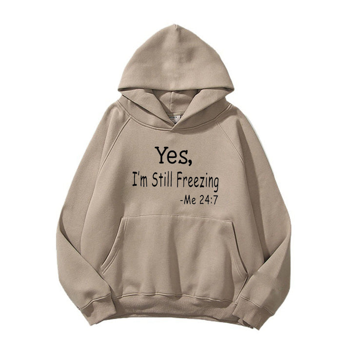 Women's hoodie with motivational quote and comfortable fit Lune London