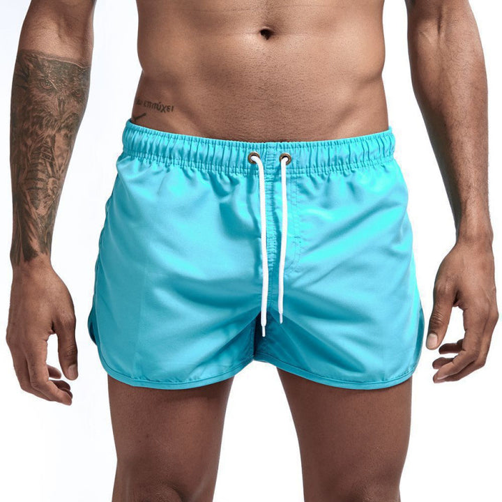 Men's swim shorts made of quick-drying material with an elastic waistband Lune London