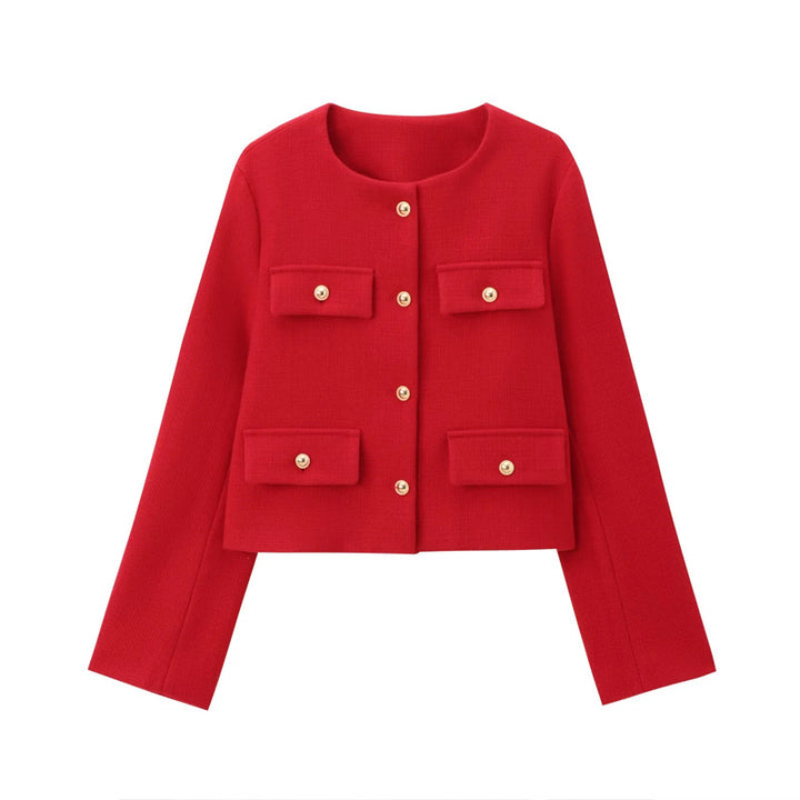 Veste mode femme avec poches appliquées Amarae