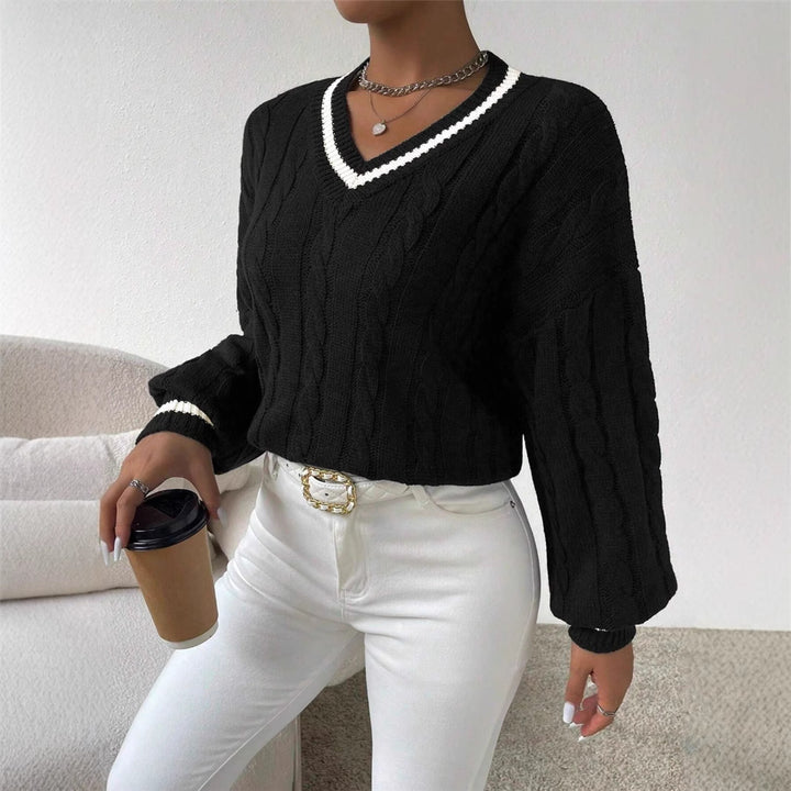 Ladies Thick Knit Chic Sweater