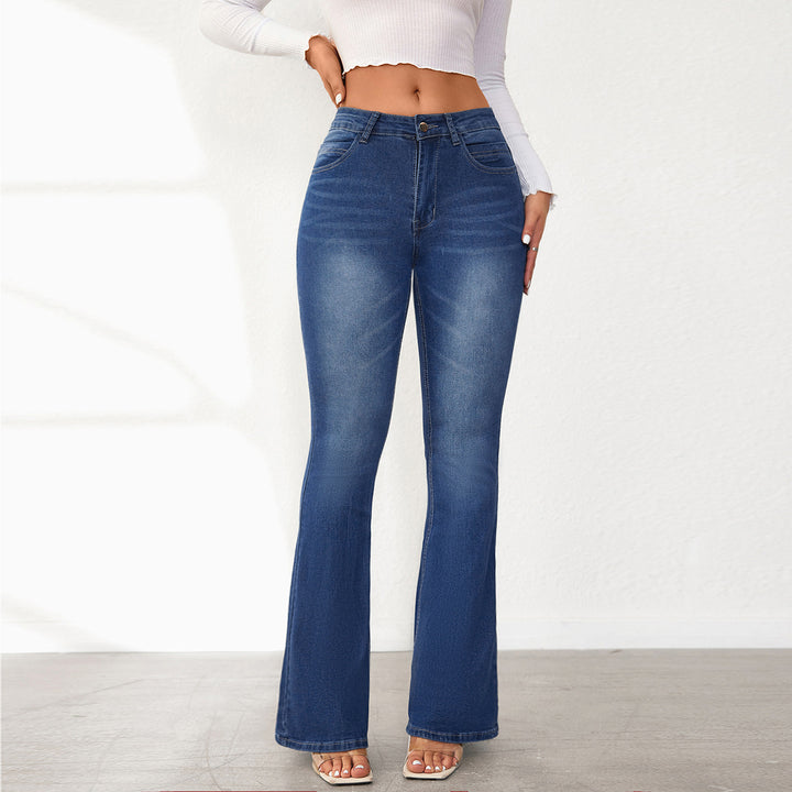 High Waist Bootcut Jeans Women Chic & Style