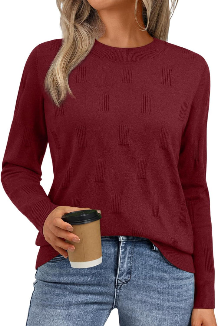 Ladies Structured Knit Sweater Lune London