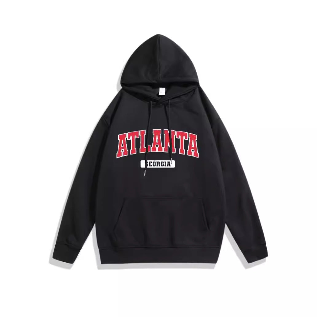 Women's hoodie with stylish Atlanta print Chic & Stil