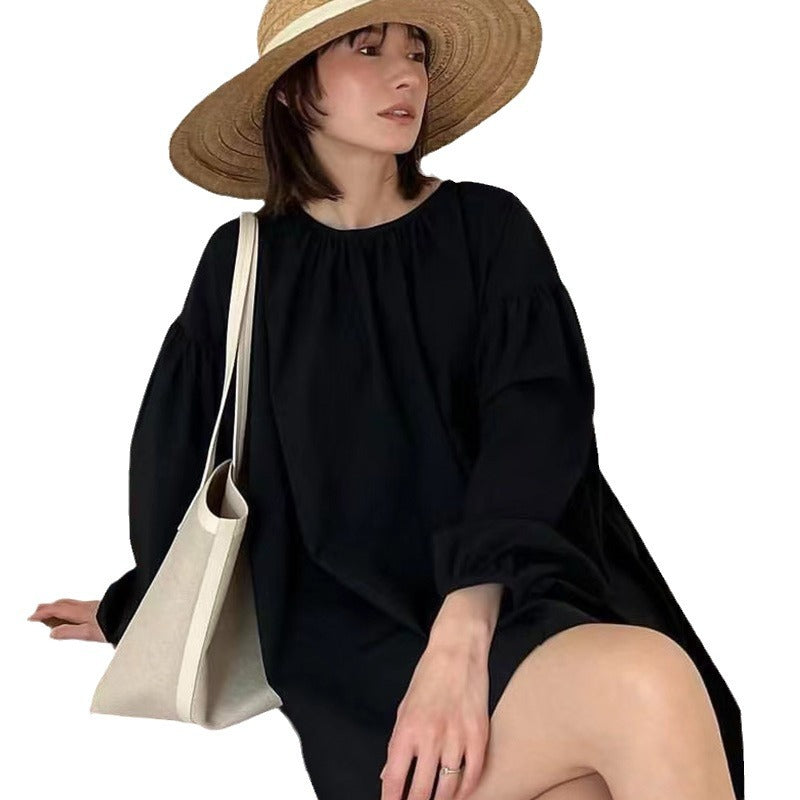 Top décontracté pour femmes avec des manches ballon Chic & Stil