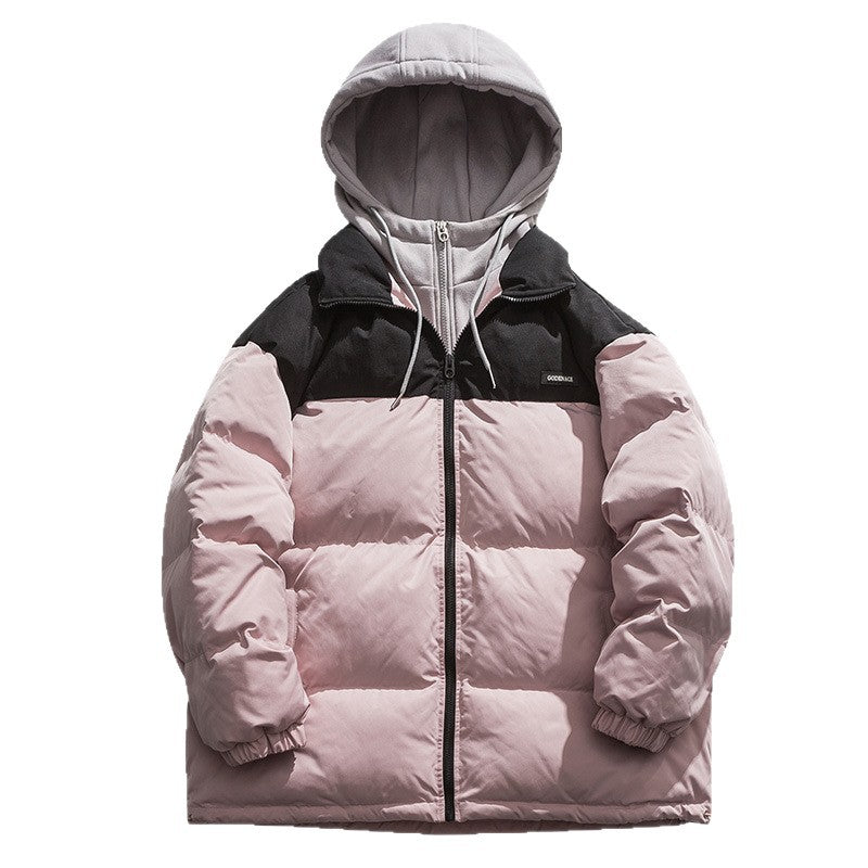 Men's winter jacket with removable hood and insulated lining Lune London