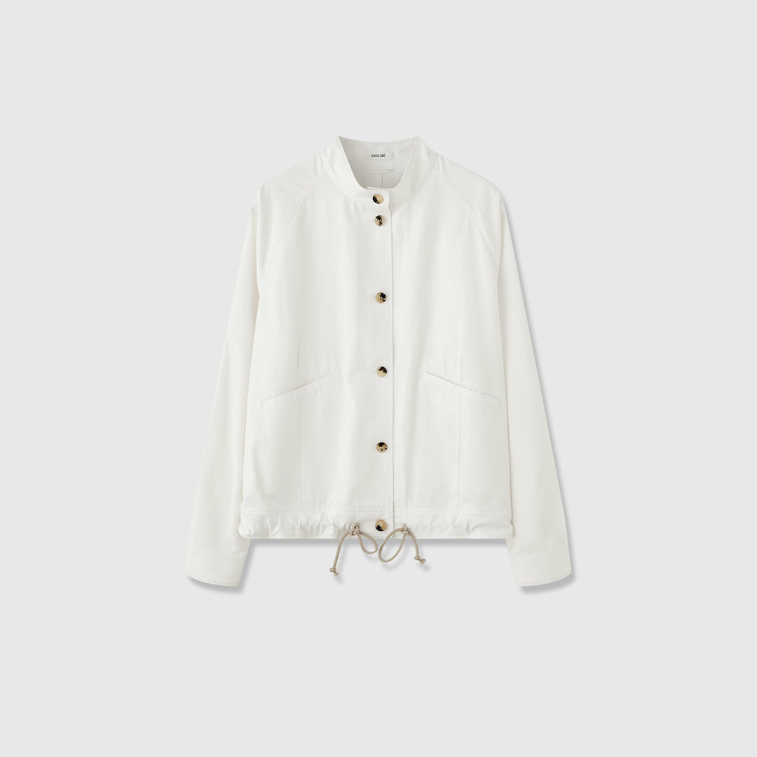 Veste de transition pour femmes avec capuche et taille ajustable Chic & Stil