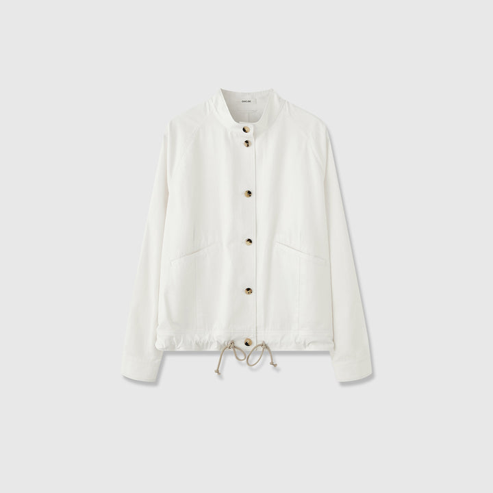 Veste de transition pour femmes avec capuche et taille ajustable Chic & Stil