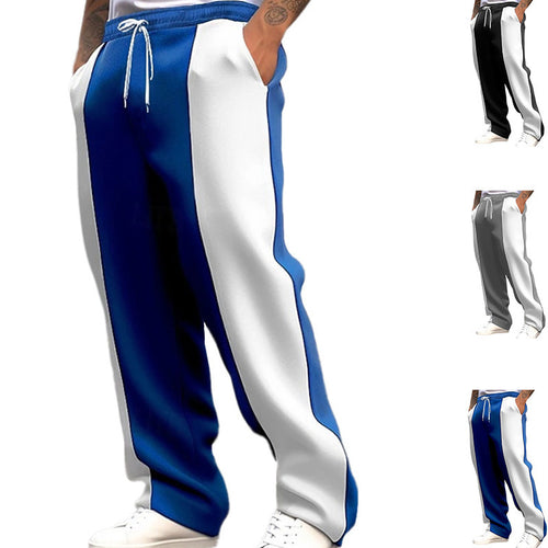 Men's sporty jogger pants with fashionable side design Amarae