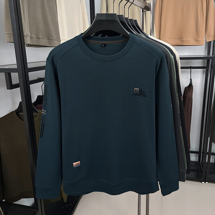 Men's long-sleeve sweatshirt in structured fabric with the stylish logo Lune London